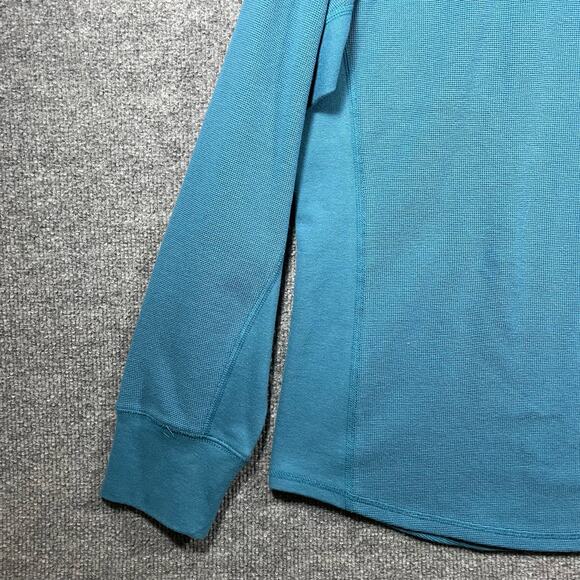 Duluth Trading Co. 1/4 Snap Sweater Men's 2XL Blue Long Sleeve Stretch Casual - Picture 2 of 8